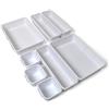 igadgitz Home U7126 Ordina Cassetti Plastica, Divisori per Cassetti, Drawer Organizer -Bianca