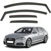 AirFlux Set di 4 deflettori d'aria compatibili con Audi A6 S6 RS6 Avant 5 porte station wagon / Allroad 2012 2013 2014 2015 2016 2017