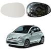 Polcar Vetro Specchietto Sinistro Per Fiat 500, Linea, Punto, Punto Evo, Grande Punto