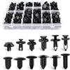 Naisfei Rivetti in plastica, 240 pezzi rivetti in plastica per auto, Rivetti Plastica Auto Universale 12 Dimensione Comune, Auto Paraurti Plastico Pannello Sealing Strip Clips Fissaggi