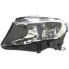 PROPOSTEONLINE Fanale realizzato per Mercedes GLA X156 2013 lato conducente H7-H15 alogeno con Motore elettrico Parabola nera A1569061100