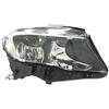 PROPOSTEONLINE Fanale realizzato per Mercedes GLA X156 2013 lato passeggero H7-H15 alogeno con Motore elettrico Parabola nera A1569061200