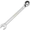 DAKCOS Reversibili chiave combinata a cricchetto 10 mm - chiave combinata metrica a cricchetto in CR-V con finitura cromata opaca