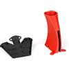 GZ Design Aspirazione migliorata adatta per sega a testa Einhell - Flosse- adatto per Einhell TC-SM 2131 accessori (Einh. Flexiflosse)