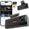 UCOCARE Dash Cam Auto 4G LTE con SIM, Doppia Telecamera per Auto Atti Vandalici, Parcheggio 24/7, Allerte Istantanei, Live-Video & Audio Bidirezionale, GPS, Cloud & SD, Anti-Furto per Flotte & Famiglie