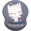 AOKSUNOVA Tappetino Mouse Ergonomico Mouse Pad Tappeto Mouse Poggiapolsi Gatto