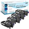 ASEKER compatibile 6020 6022 Cartuccia toner per Xerox Phaser 6020 6022 WorkCentre 6025 6027 6028, alta resa 2000 pagine, 106R02759 106R02756 106R02757 106R02758 (BK/C/M/Y)