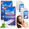 Junrvivy 56 strisce sbiancanti dei denti - 28 paia di denti sbiancanti - Strisce professionali per sbiancamento dei denti, non sensibili, rimozione rapida di macchie di caffè, tè e fumo