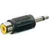 Speaka Professional SP-7870276 - Adattatore audio jack jack da 3,5 mm, 1 presa RCA, colore: Nero