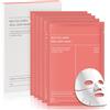 Bliuozr 5 Pieces Bio Collagen Real Deep Mask, Maschera Collagene Viso Idratante Anti-Età da Indossare Durante la Notte, Maschera al Collagene per Affinamento dei Pori