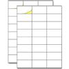 TownStix 50 Fogli, 24 Pezzi per Fogli - Etichette Adesive Stampabili - A4 (70 x 36 mm)