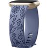 Oielai Cinturini Girasole Compatibile con Fitbit Versa 3/Fitbit Versa 4/Fitbit Sense/Fitbit Sense 2 Cinturini Donne, Cinturino in silicone morbido per Versa 3/Versa 4/Sense 2/Sense