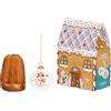 THUN - Confezione pandorino e addobbo in porcellana-14,5x8x21H