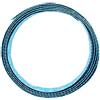 Vaessen Creative Filo di Ferro Modellabile Orientale Embossing da 2 m x 3 cm x 0,5 mm Turquoise (Blu) - Filo Flessibile per Creazioni Floreali, Realizzazione di Gioielli e Modellismo