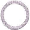 Vaessen Creative Filo di Ferro Modellabile Diamond Cut da 30 m x 2 mm Soft Lilac - Filo Flessibile per Creazioni Floreali, Realizzazione di Gioielli e Modellismo