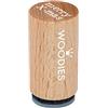 Woodies WM0703 - Mini Timbro Merry x-mas, Legno, 1,5 x 1,5 x 3 cm