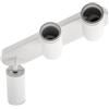 GTV - Lampada da soffitto SOLIS | orientabile 3 x GU10 | Faretto da soffitto a 3 luci bianco, lampada da soffitto girevole, faretto da soffitto per cucina, camera da letto, soggiorno (senza lampadina)