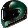 HJC Casco V10 HODU Verde Nero Arancione HJC