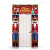 CUTHOLLOW Decorazioni per feste di Natale CUTHOLLOW, 3 pezzi, striscioni per veranda, Buon Natale con fiocchi di neve dorati e decorazioni da principessa, striscioni da appendere alla porta, super divertenti