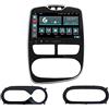 Jf Sound car audio system Autoradio Custom Fit per Renault Clio Android GPS Bluetooth WiFi Dab USB Full HD Touchscreen Display 10 processore 8core e comandi vocali