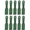 sourcing map 10 raschietti per stucco, larghezza 5,1 cm, in plastica flessibile, per stucco e vernice, per nastrare cartongesso, spalmare, dipingere, graffiare le pareti, verde scuro