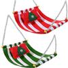 YUYWWAN 2 Pezzi Amaca da Elfo Natalizio, Accessori Elfo Sulla Mensola Natale, Accessori per Casa delle Bambole di Natale Amache Elfi per un Divertente Ornamento Natalizio da Elfi