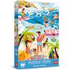 Trefl Premium Plus Quality - The Art of Colour: Spirito Vacanziero - 1000 Pezzi, Serie Piena di Colori, per Adulti e Bambini a partire dai 14 anni di età