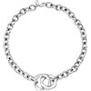 Breil, Collezione Reloaded, Collana Donna Snake in Acciaio Lucido 316L, Collana Modellabile a Tubo, Riedizione del 2002, Indossabile da Collana, Chocker o Bracciale, Lunghezza 90 cm, Idea Regalo Donna