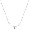 Bluespirit Collana da donna, Collezione Aurora, in Argento 925, Zirconi - P.25U210001000