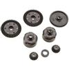 Tamiya TAM51004 300051004 - TT-01/E/R G-Parts Gear Set, Nero