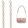 UNICRAFTALE 2Pcs Catena di Prolunga per Borsa In Lega 17.2cm Estensori per Cinghia per Borsa In Oro Chiaro con Moschettone Girevole Borsa di Ricambio per Cinturino A Catena Accessori per Borsa
