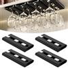 Mxdzshy 4 Pezzi Porta Bicchiere da Vino Sospeso Supporto per Calici Vino