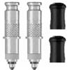 Set Adattatori Per Valvole Bicicletta | 21 Pezzi | Compatibili Schrader, Presta, Dunlop | In Ottone Con Guarnizioni | Scatola Portadattatori - 3