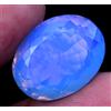Naturale Blu Fiordaliso Opale Australiano 20.40 CT Ovale Certificato Loose Gemma
