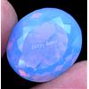 Naturale Blu Fiordaliso Opale Australiano 22.50 CT Ovale Certificato Loose Gemma