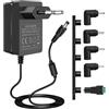 AmzFwing 24V Netzteil 24 Volt 1,5A Adattatore 36W AC e DC Wandler Transformator Ladegerät con 5,5x2,1mm DC Spitze per LED Streifen 3D Drucker CCTV Sicherheitssystem Monitor LCD Sound Lautsprecher Kinderauto.