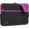 TECHGEAR Custodia Cover - Copertina protettiva manicotto in neoprene Sottile con interno antiurto bolle per il Apple iPad Pro 12.9, Samsung Pro 12.2, Book 12, Microsoft Pro 4/3/2 e altri - Viola