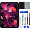NB+ Schermo LCD di ricambio per iPad Air 5 A2588 A2589 A2591 10,9 pollici 2022 Unità Display LCD Digitizer Pannello frontale in vetro nero con strumenti
