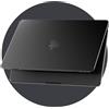 eleger Cover matte crystal compatibile con MacBook Pro 14 pollici M5 M4 M3 M2 M1 Pro/Max [Colore coordinato con il Mac] 2026 2025 2024 2023 2021, Custodia rigida ultrasottile, nero trasparente