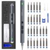 UF·TOOLS Set di cacciaviti elettrici 28/62 in 1 Kit di utensili elettrici di precisione Mini punte piccole wireless ricaricabili per la riparazione di celle mobili Xiaomi