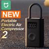 MIJIA Nuovo Compressore d'Aria Portatile Mijia 2023, Pompa Elettrica Universale con 2 Sensori per Pneumatici, Mi Inflatable Treasure 2 per Auto e Bici