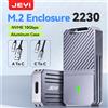 JEYI Custodia JEYI 2230 NVMe SSD, custodia PCIe USB3.2 in alluminio M.2 da 10 Gbps Scatola per disco a stato solido esterno portatile Supporta UASP TRIM