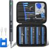 UF·TOOLS Set di cacciaviti elettrici di precisione 120 in 1 Mini kit ricaricabile Punte wireless senza fili per PC portatile cellulare Xiaomi