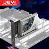JEYI Adattatore JEYI da U.2 a PCIe 4.0, scheda di espansione SSD NVMe da 2,5" U.2 (SFF-8639) PCIe x4 x8 x16 - SSD U.2 - unità U.2 (PEX4SFF8639)