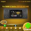 Hizpo Android 13 7 pollici sistema intelligente per auto radio stereo con schermo per BMW E53 serie 5 E39 M5 1995-2003 Carplay multimediale