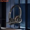 Nuroum HP30 cuffie da ufficio senza fili Bluetooth Ai con cancellazione del rumore per sistema di conferenza
