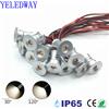 YELEDWAY Mini LED 12V Faretti da incasso a soffitto 1W Faretto dimmerabile Nero Bianco Vetrina Camera da letto Festa KTV DJ Luci spot per scale fai da te