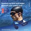 POLVCDG Cuffie a conduzione ossea IPX8 32GB Bluetooth 5.3 Cuffie wireless con microfono Impermeabili per il nuoto Novità 2024