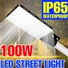 NONE Lampione stradale a LED Faretto da esterno IP65 Proiettore impermeabile Illuminazione da giardino Cortile Lampada da parete a LED bianco freddo/caldo AC220-240V