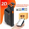 GZQIANJI Scanner di codici a barre wireless Mini Bluetooth Back Clip Lettore di codici a barre per telefono 2D Lettore di codici a barre QR Scanner PDF417 per scansione mobile